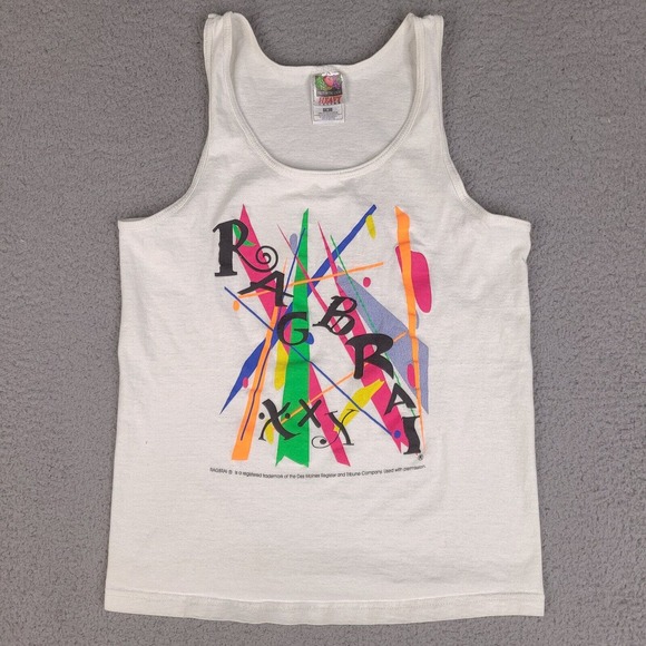 Vintage Ragbrai XXX 2002 Iowa Cycling Race Tank Top Adult Small‎ Double Sided - Picture 1 of 16